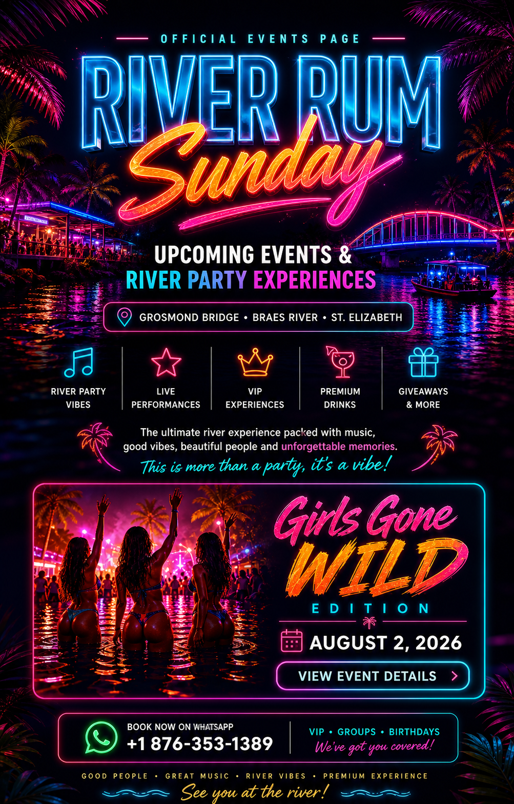 River Rum Sunday Events artwork