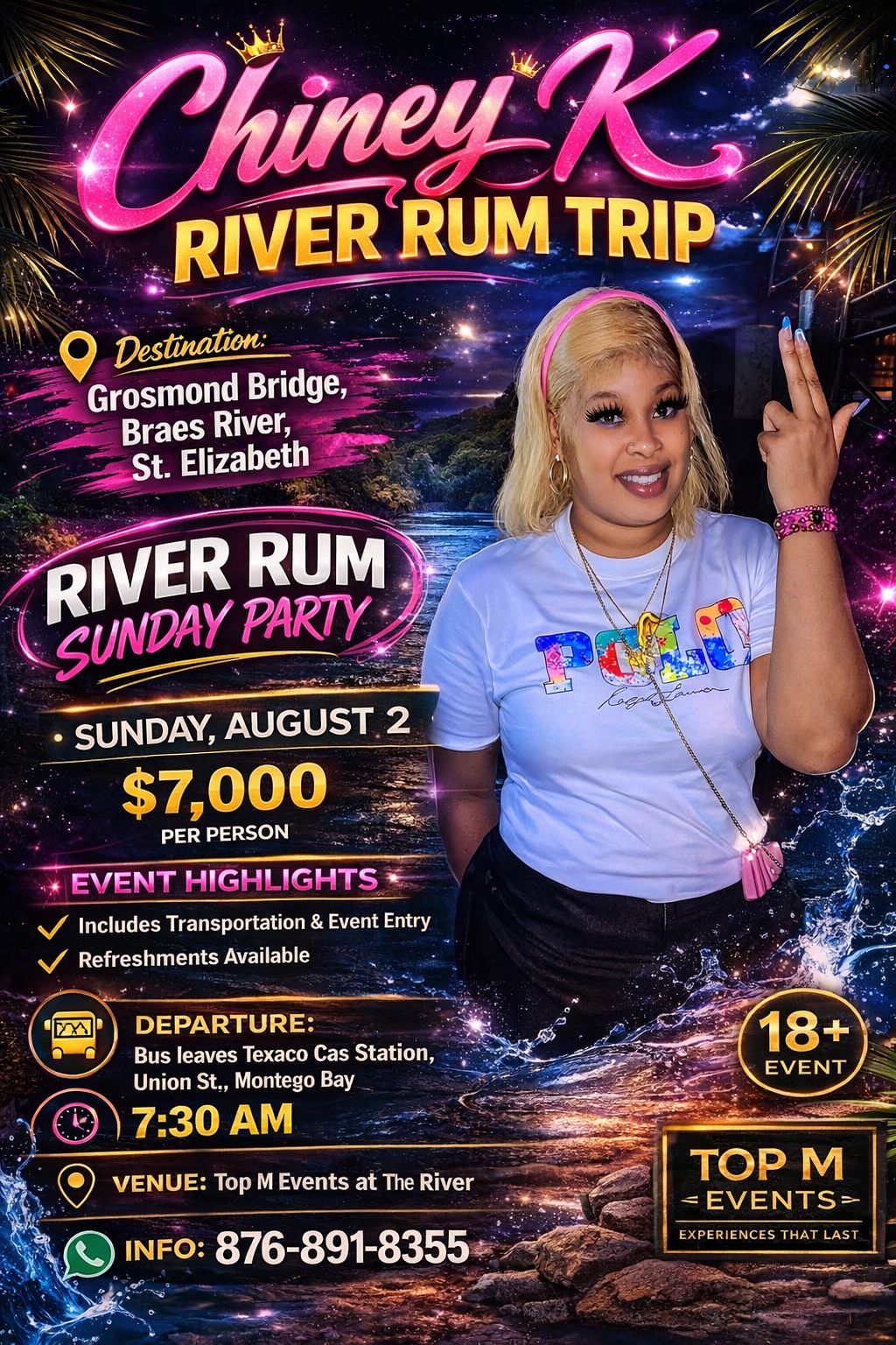 Chiney K River Rum Trip