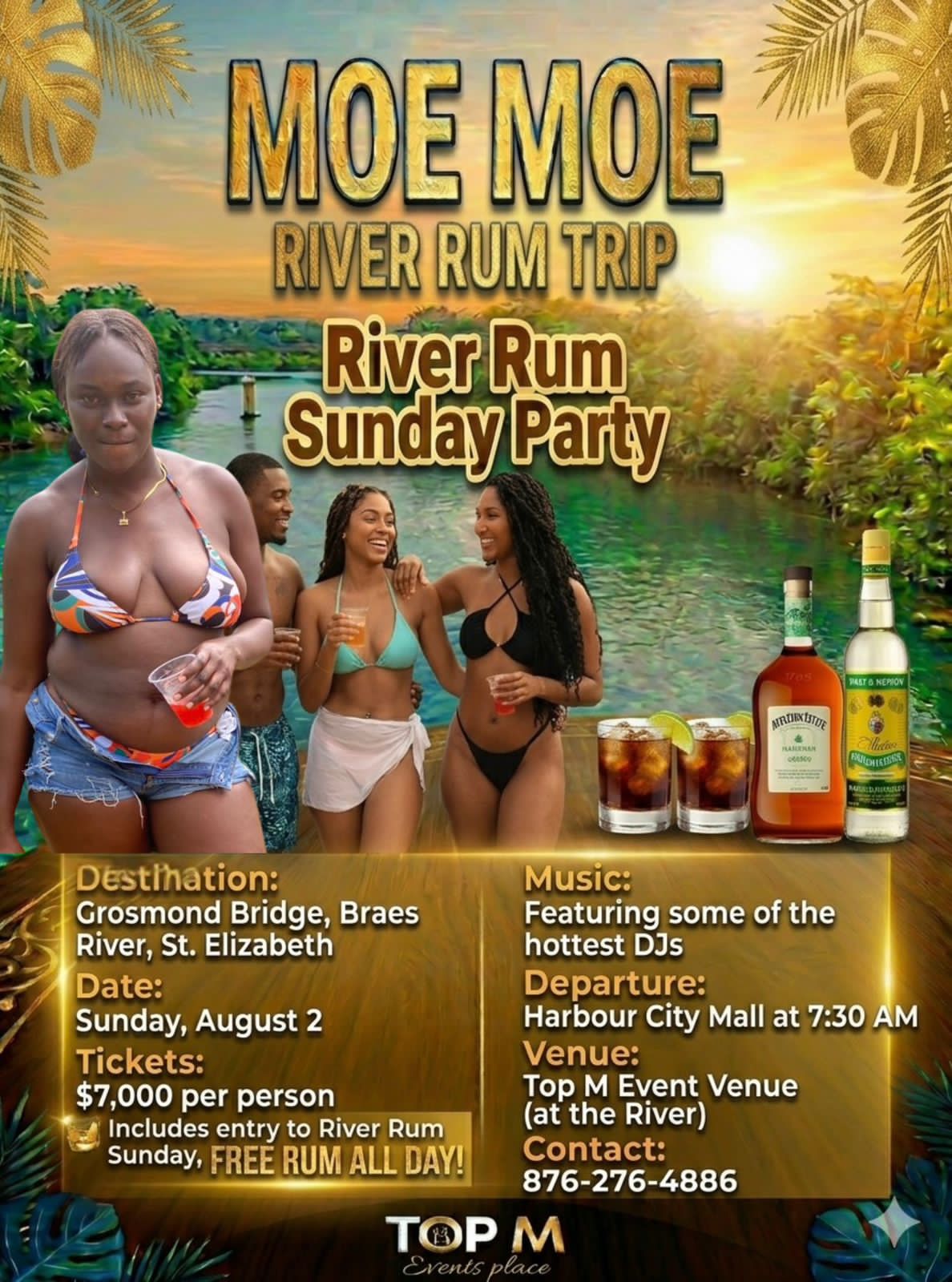 Moe Moe River Rum Trip