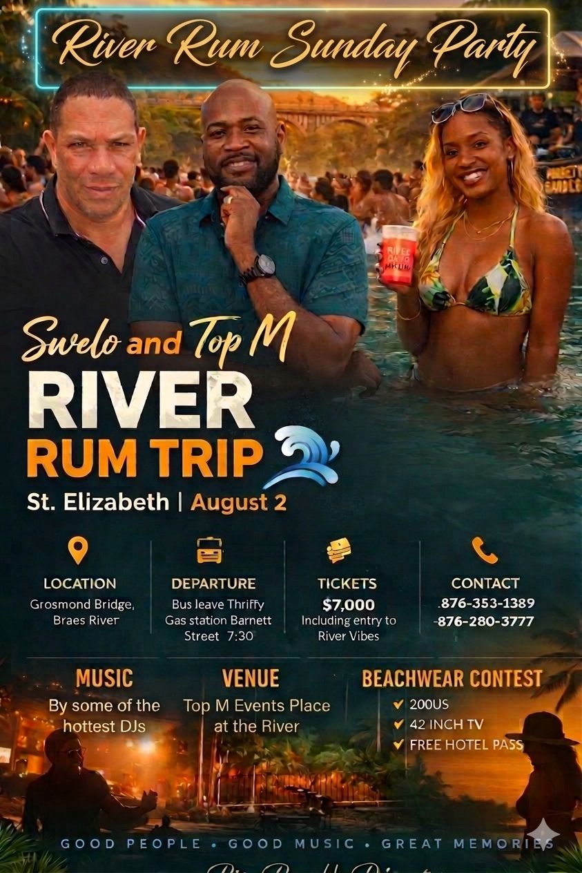 Top M & Swelo River Rum Trip